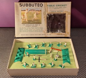 Vintage 1960's Subbuteo Table Cricket Club Edition Spares Boxed for sale on Ebay