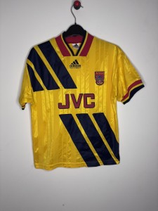 Original Authentic Arsenal 1993/1994 Away Football Shirt - Youth Medium for sale on Ebay