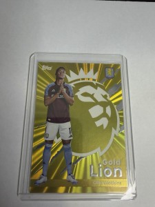 Topps Premier League Gold Lion Ollie Watkins Aston Villa GL-2 for sale on Ebay