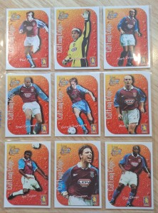 VINTAGE FUTERA FANS SELECTION 1999 - ASTON VILLA - COMPLETE 99 CARD SET for sale on Ebay