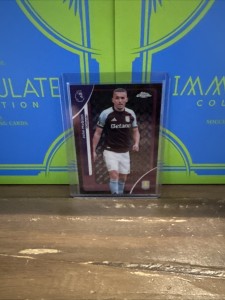 Topps Chrome Premier League Aston Villa John McGinn 8/10 for sale on Ebay