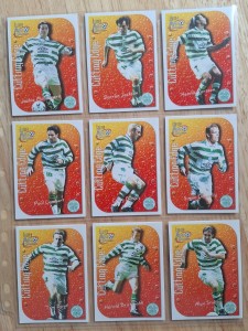 VINTAGE FUTERA FANS SELECTION 1999 - CELTIC - CUTTING EDGE EMBOSSED CHASE SET for sale on Ebay