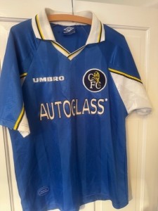 ORIGINAL CHELSEA FC HOME SHIRT  medium for sale on Ebay