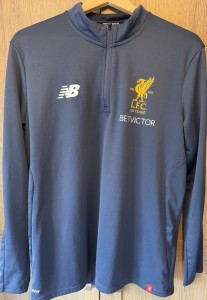 Liverpool FC Dry Fit, New Balance Top, Great Condition, Size XL for sale on Ebay