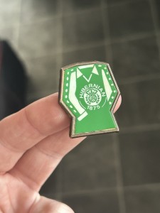Vintage Hibernian Football Shirt Coffer Badge for sale on Ebay