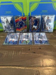Topps Chrome Premier League Everton Logofractor Multi Player Bundle for sale on Ebay