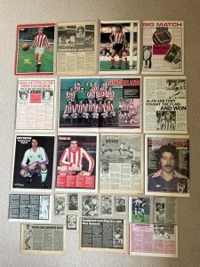Shoot & Match football magazine posters,articles SUNDERLAND (x5 sets) for sale on Ebay