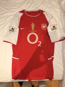 Arsenal Invincibles Home Shirt Large Men’s Campbell 23 Original Nike for sale on Ebay