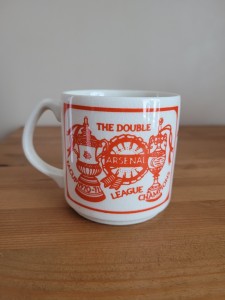 Arsenal FC double cup winners mug vintage *Rare* 1970-71 for sale on Ebay