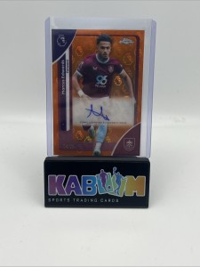 Marcus Edwards Autograph /25 Topps Chrome PL Logofractor 2025-26 Burnley FC for sale on Ebay