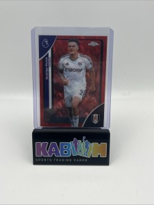 Rodrigo Muniz /5 Topps Chrome PL Logofractor 2025-26 Fulham for sale on Ebay