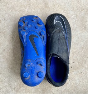 Nike Mercurial Kids Black Football Boots UK Size 11.5 for sale on Ebay