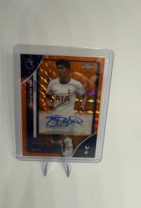 Heung-min Son 04/25 Autograph 2025/26 Topps Chrome Premier League - Tottenham  for sale on Ebay