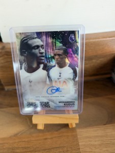 Mohammed Kudus Tottenham Case Hit Auto Superstar Sensations Topps Prem Chrome for sale on Ebay