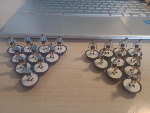 Subbuteo Lw Teams 445 & 457 West Germany & Argentina for sale on Ebay