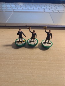 Subbuteo C107 Referee And Linesman Heavyweight Unboxed for sale on Ebay