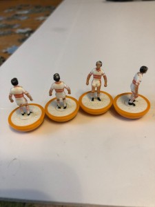 Subbuteo lw Edmonton Drillers 4 players for sale on Ebay