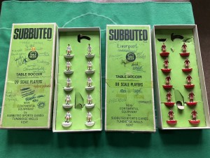 Subbuteo HW Teams Leeds & Liverpool Boxed - Please Read Description  for sale on Ebay