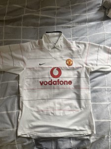 Manchester United 2003 - 2005 Third Away Shirt Size XL V.Nistelrooy 10 for sale on Ebay