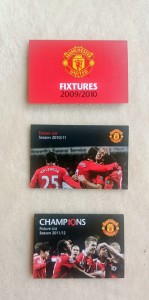 Manchester United Fixture List 2009/2010, 2010/2011, 2011/2012  for sale on Ebay
