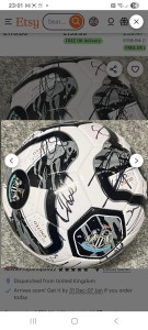 Signed Football Newcastle United Carabo Cup Win 2025 for sale on Ebay