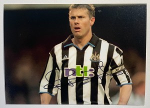 Rob Lee Signed Autograph Signature 7x5 photo Newcastle United Football COA for sale on Ebay