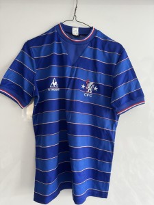 Authentic Le Coq Sportif Chelsea 1984/1985 Home Shirt Mens Medium for sale on Ebay