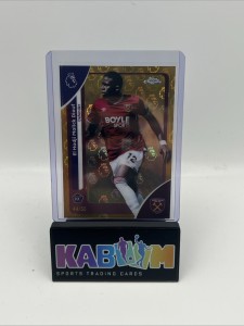 El Hadji Malick Diouf Autograph RC Topps Chrome PL Logofractor 2025-26 West Ham for sale on Ebay