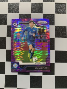 2019-20 Panini Prizm Premier League Ben Chilwell Purple /75 Leicester City for sale on Ebay