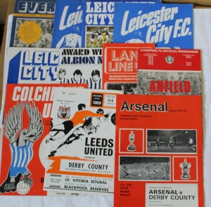 10x Derby County Away Football  programmes 1970s  job lot bundle for sale on Ebay