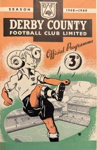 Derby County v Manchester United Div 1 1948/49 for sale on Ebay