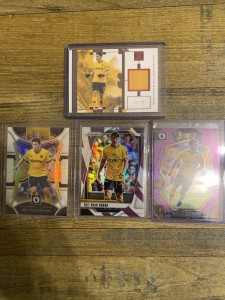 Hwang Hee-Chan Wolves Numbered Card Bundle. Patch & Bookend 1/20 for sale on Ebay