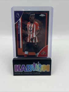 Simon Adingra /10 Topps Chrome PL Logofractor 2025-26 Sunderland for sale on Ebay