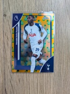 Randal Kolo Muani - Topps Chrome 2026 - Pineapple Blast Refractor - Tottenham for sale on Ebay