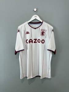 ASTON VILLA 2021/22 AWAY SHIRT  (XL)  KAPPA ORIGINAL VINTAGE FOOTBALL SHIRT for sale on Ebay