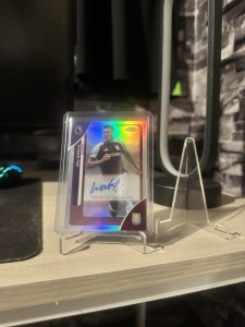 Topps EPL Chrome 2025/2026 Ollie Watkins Aston Villa Base Silver Auto for sale on Ebay