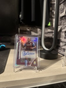 Topps Chrome Premier League 2025/26 Aston Villa Gabriel Agbonlahor Auto for sale on Ebay