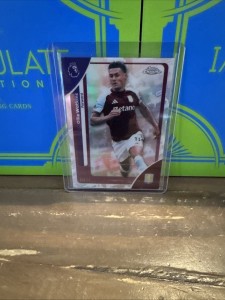 Topps Chrome Premier League Aston Villa Ollie Watkins 18/92 Premier League for sale on Ebay