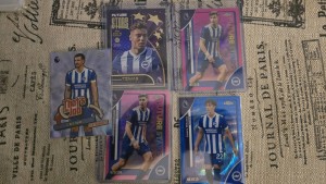 Brighton Premier League Numbered Bundle Chrome Topps Rare England for sale on Ebay