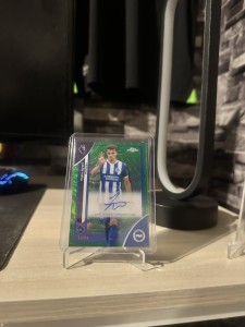 Topps Chrome 2026 Premier League Yasin Ayari 04/99 Auto RC Brighton  for sale on Ebay