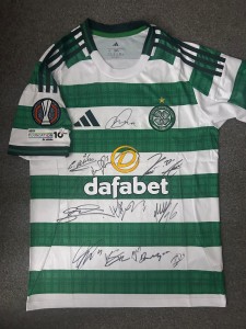 Squad Signed Celtic Home Shirt Europa League With Photo Proof for sale on Ebay