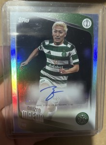 Topps Daizen Maeda Celtic Autographed Card 2025-26 for sale on Ebay