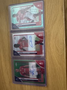 Nottingham Forest Topps Chrome Bundle X2 Autos & Numbered for sale on Ebay
