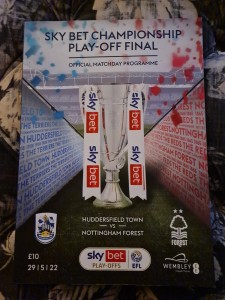 Championship PlayOff Final 21/22 Programme Huddersfield Town v Nottingham Forest for sale on Ebay
