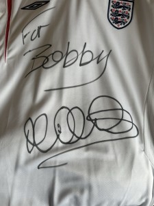 Michael Owen Signed Shirt for sale on Ebay