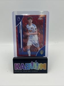 Harry Gray /5 RC Topps Chrome PL Logofractor 2025-26 Leeds United for sale on Ebay