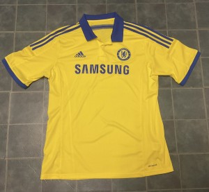 Authentic Adidas Chelsea 2014/2015 Long Sleeve Away Shirt Mens XL near mint for sale on Ebay