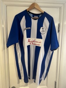 Diadora Sheffield Wednesday SWFC 2003-05 Home Shirt - Large - Blue/White for sale on Ebay
