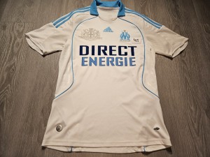 Mens adidas Olympique Marseille Home football shirt 2008 - 2009 Size S for sale on Ebay