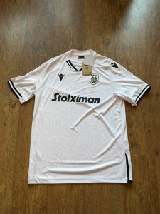 PAOK Macron 2024/25 Away Shirt,  Brand New  XXL for sale on Ebay